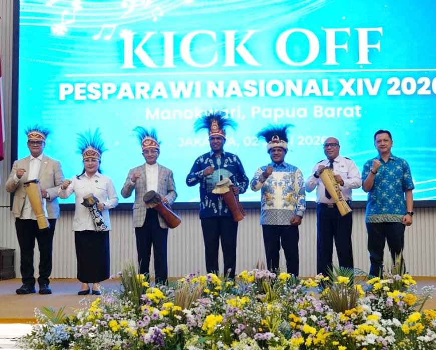 Pesparawi Nasional XIV Digelar di Manokwari, Menag Tekankan Semangat Ramah Lingkungan dan Persaudaraan Umat