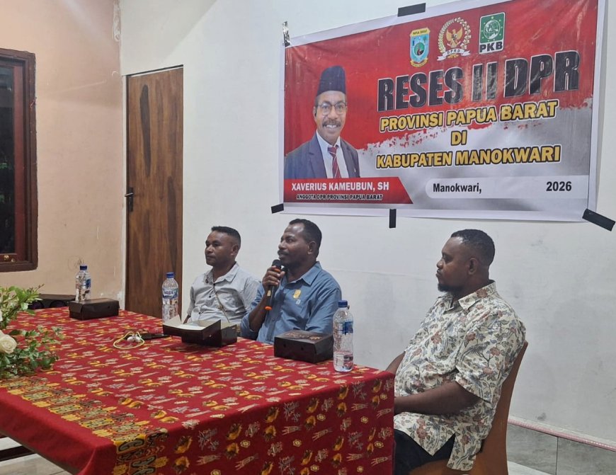 Reses di Kampung Maripi, Xaverius Kameubun Serap Aspirasi Pendidikan, Keamanan dan Rumah Ibadah