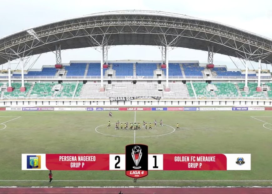 Persena Nagekeo Taklukkan Golden FC Merauke 2-1, Amankan Tiga Poin Penting di Liga 4 Piala Presiden 2026