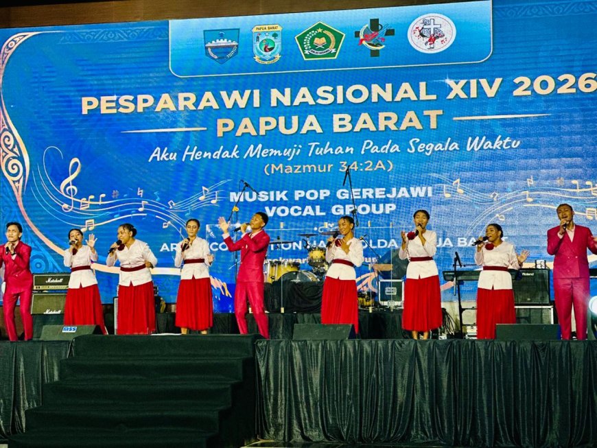 Papua Kenalkan Budaya Biak Lewat Vokal Grup Pesparawi Nasional XIV