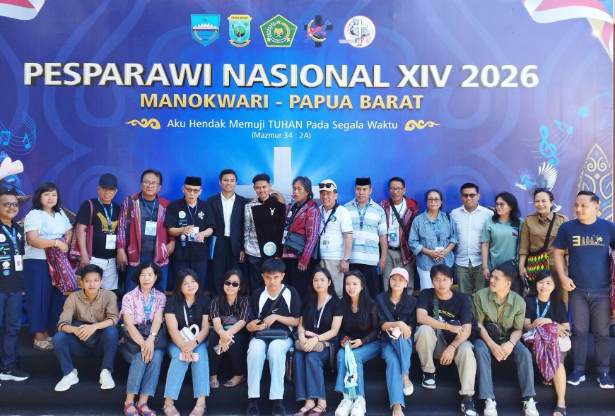 Kontingen Sulawesi Selatan Ikuti 9 Kategori Pesparawi XIV, Fokus ke Pelayanan