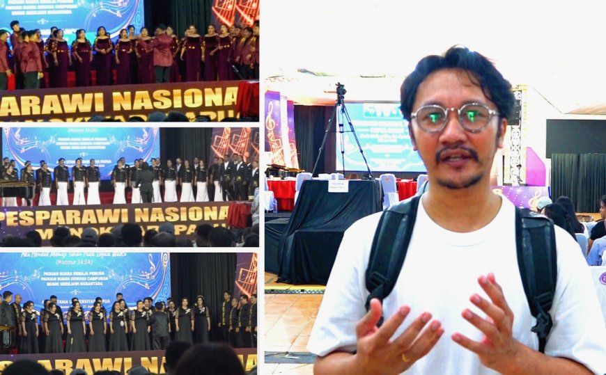 Rangga Aristo Kulas Bangga Lagu Ciptaannya Jadi Lagu Wajib Pesparawi XIV