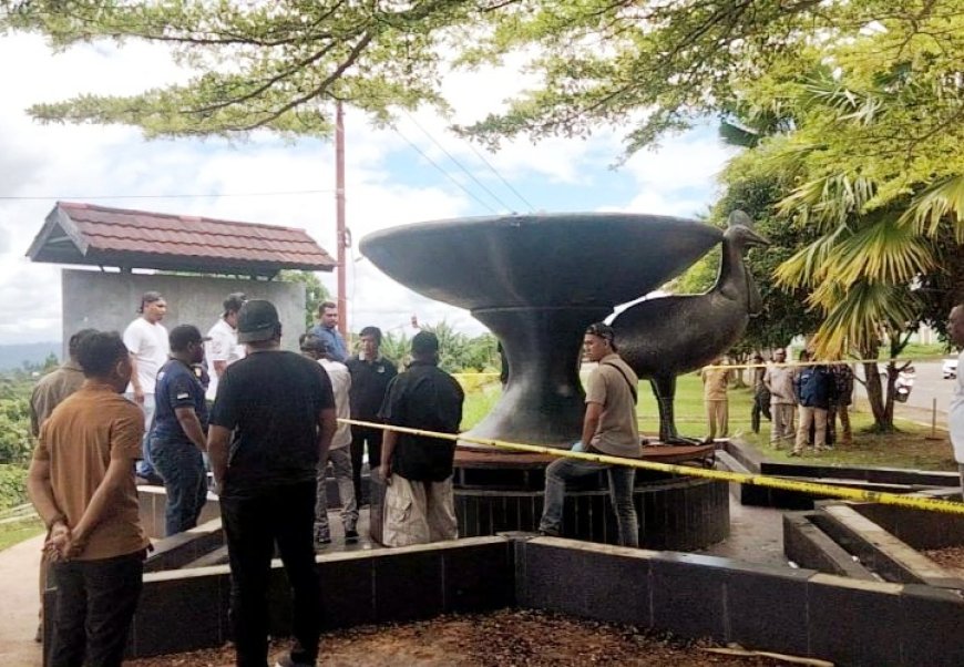 Kasus Pencurian 2 Patung Kasuari di Kantor Gubernur Papua Barat Diselesaikan Damai Lewat RJ