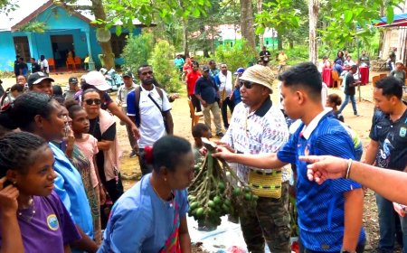 Apel Gabungan di Anggori, ASN Papua Barat Borong Hasil Bumi Warga