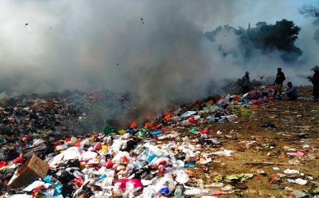 Pelaku Pembakaran Sampah di TPA Manokwari Dilaporkan ke Polisi