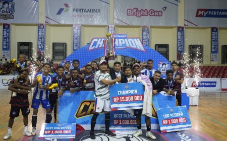 SMAN 2 Jayapura Juarai MyPertamina Futsal Competition 2026, Pertamina Dorong Pengembangan Talenta Muda Papua