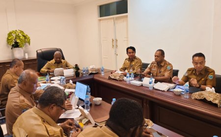 Gubernur Papua Barat Siapkan Langkah Strategis Perkuat RSUP, Konsultan Dianggarkan di APBD Perubahan 2026