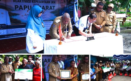 Kolaborasi Pemprov dan BPJS Kesehatan, 40.057 Warga Ikuti Reaktivasi JKN Lewat Program Papua Barat Sehat