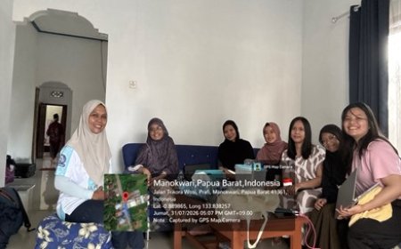 Tim Ekspedisi Patriot Kementerian Transmigrasi dan Unair Awali Pengabdian di Prafi dengan Koordinasi Bersama Puskesmas