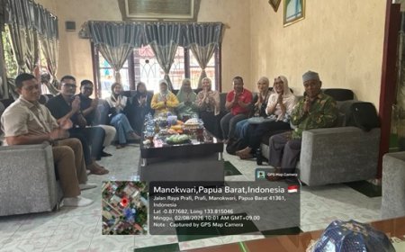 Tim Ekspedisi Patriot Unair Perkuat Toleransi Lewat Silaturahmi dengan Tokoh Agama di Prafi