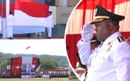 Bupati Hermus Indou: Momentum Kemerdekaan Harus Jadi Semangat Bersama Membangun Manokwari