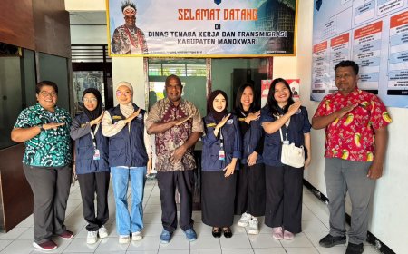 Perkuat Ekonomi Lokal, Dinas Transmigrasi Manokwari dan Tim 3 Patriot Kementrans- UNAIR  Dorong Kemandirian Pangan