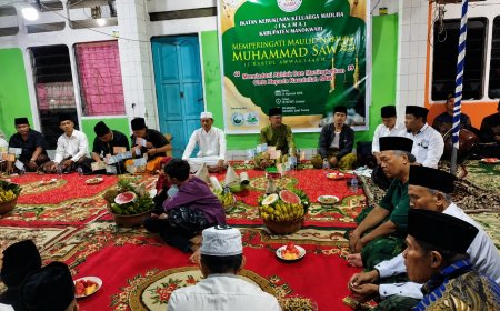 IKAMA Manokwari Gelar Maulid Nabi, Tradisi 'Arebbuan' Meriahkan Peringatan