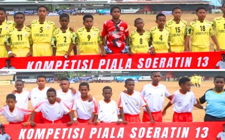 Doberai FC Tampil Meyakinkan di Laga Perdana Piala Suratin U-13