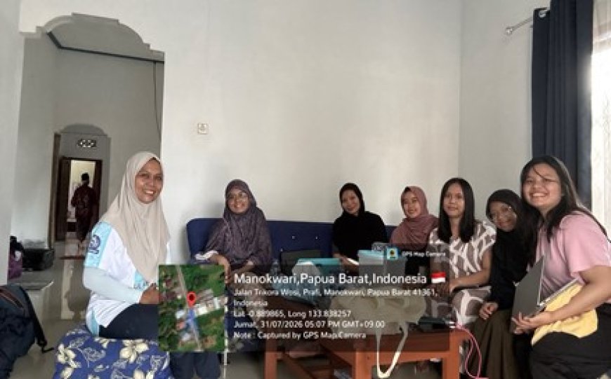 Tim Ekspedisi Patriot Kementerian Transmigrasi dan Unair Awali Pengabdian di Prafi dengan Koordinasi Bersama Puskesmas