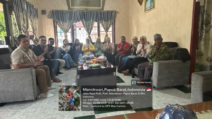 Tim Ekspedisi Patriot Unair Perkuat Toleransi Lewat Silaturahmi dengan Tokoh Agama di Prafi