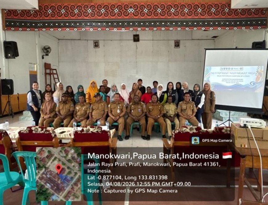Tim Ekspedisi Patriot UNAIR dan Puskesmas Prafi Gelar MMD, Dorong Kader Jadi Penggerak Kesehatan Masyarakat