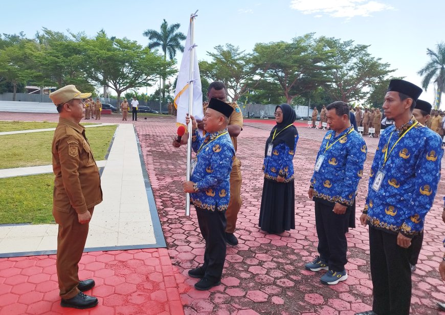 Pemprov Papua Barat Lepas Kontingen MTQ Korpri Nasional ke-8 di Makassar