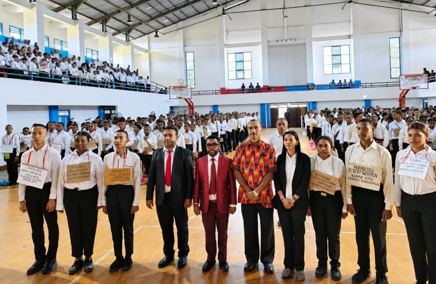Rektor IHTP Papua Buka PKKMB, 776 Mahasiswa Baru Ditekankan Jaga Integritas dan Karakter
