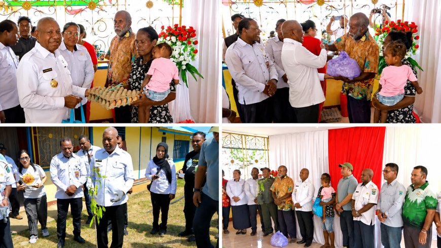 Pemprov Papua Barat Gelar Bakti Sosial Sambut HUT ke-81 RI di Kampung Susweni