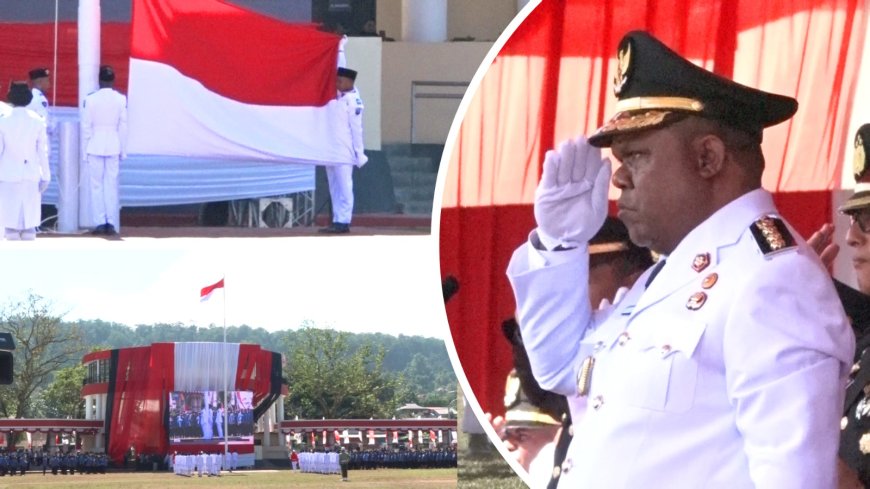Bupati Hermus Indou: Momentum Kemerdekaan Harus Jadi Semangat Bersama Membangun Manokwari