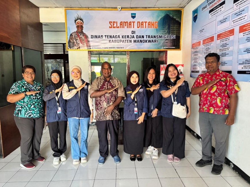 Perkuat Ekonomi Lokal, Dinas Transmigrasi Manokwari dan Tim 3 Patriot Kementrans- UNAIR  Dorong Kemandirian Pangan