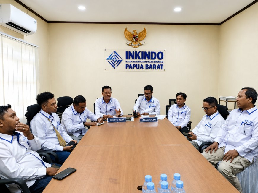 INKINDO Papua Barat Dukung Program Pemerintah, Minta Konsultan Lokal Diberdayakan