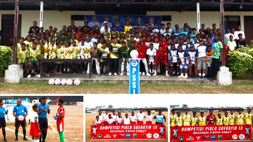 Piala Suratin Regional Papua Barat 2026 Resmi Bergulir, Asprov PSSI Cari Talenta Muda Terbaik
