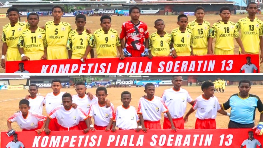 Doberai FC Tampil Meyakinkan di Laga Perdana Piala Suratin U-13