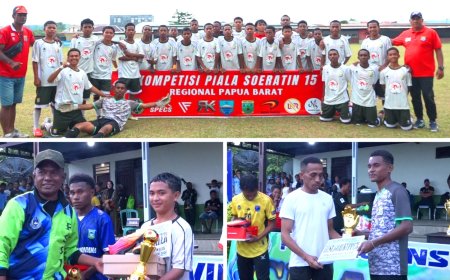 Bhayangkara FC Juara Piala Soeratin U-15 Papua Barat 2026