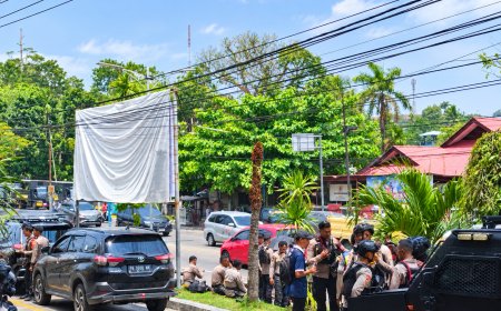 Polisi Kerahkan 548 Personel Amankan Musorprovlub KONI Papua Barat