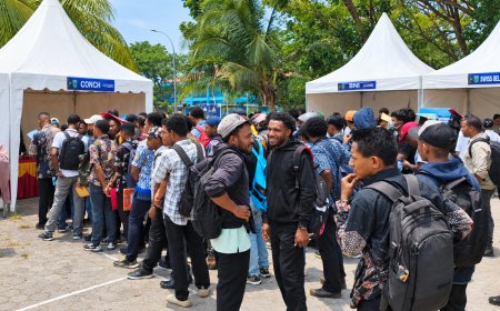 Job Fair Diserbu 4.000 Pencari Kerja, Disnakertrans Papua Barat Siapkan Program Lanjutan