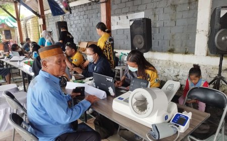 Dinkes Papua Barat Catat 41.079 Warga Telah Ikuti Cek Kesehatan Gratis