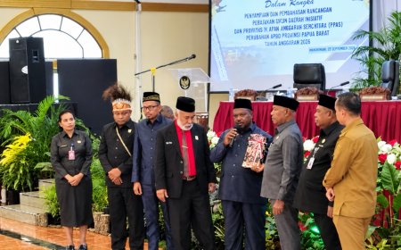 Perubahan APBD Papua Barat 2026 Diusulkan Naik, Belanja Melonjak 11,38 Persen