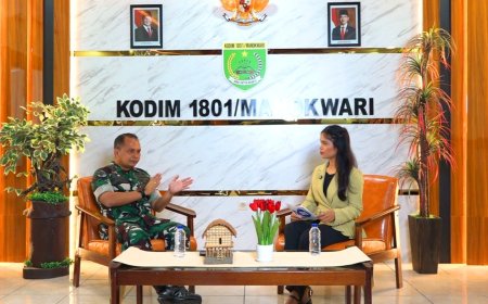 Kodim 1801 Manokwari Hadirkan Program Nyata, Perkuat Kemanunggalan TNI-Rakyat di Tanah Papua