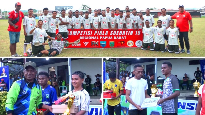 Bhayangkara FC Juara Piala Soeratin U-15 Papua Barat 2026
