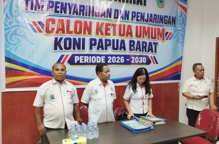 Pendaftaran Ditutup Sore Ini! Yosias Saroy dan Mohammad Lakotani Berebut Kursi Ketum KONI Papua Barat