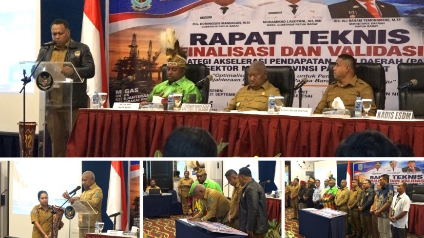 ESDM Papua Barat Dorong PI 10 Persen Jadi Sumber PAD dari Sektor Migas