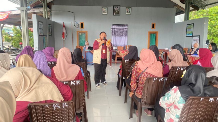 Kader SMART Posyandu Prafi Dilatih Produksi Camilan Sehat, Urus Izin Edar dan Sertifikasi Halal