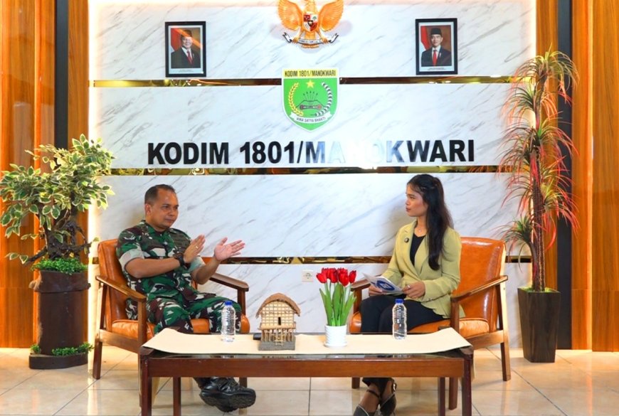 Kodim 1801 Manokwari Hadirkan Program Nyata, Perkuat Kemanunggalan TNI-Rakyat di Tanah Papua