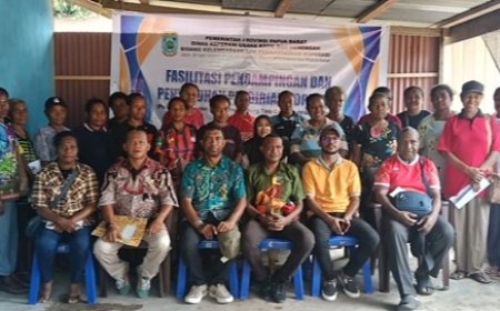 Koperasi Jadi Jalan Baru, Pengrajin Noken dan Pedagang Sayur di Mansel Dapat Pendampingan