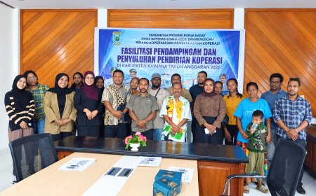 Dinas Koperasi dan UKM Papua Barat Dorong Kelompok Pra-Koperasi di Kaimana Segera Berbadan Hukum