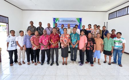 Dinas Koperasi dan UKM Papua Barat Dampingi 24 Pelaku UMKM Wondiboi Siapkan Pendirian Koperasi