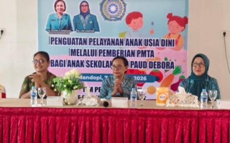 Ketua TP PKK Papua Barat Dorong Orang Tua Perhatikan Gizi Anak Sejak Dini