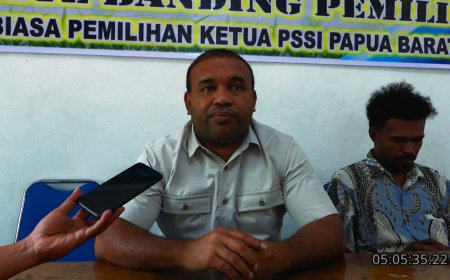 Tiga Tokoh Resmi Berebut Kursi Panas Ketua PSSI Papua Barat 2026–2030