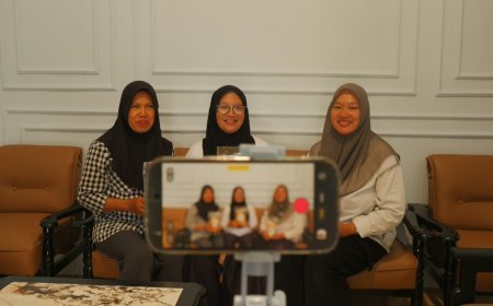 Kader SMART Posyandu Prafi Belajar Tampil di Depan Kamera, Kenalkan Produk dan Edukasi Gizi