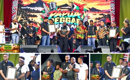 Sajikan Lebih dari 100 Lagu Berbahasa Daerah, Papua Reggae Festival ke-11 Pecahkan Rekor MURI