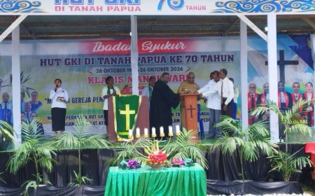 Buka Expo Pembangunan GKI, Dominggus Dorong Peran Strategis Gereja di Papua