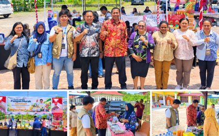 HPS ke-46, Dinas Ketahanan Pangan Papua Barat Gelar Gerakan Pangan Murah