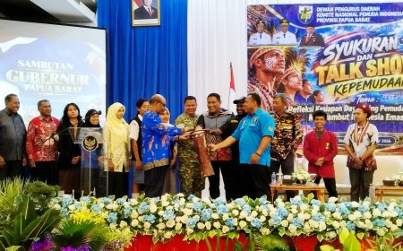 KNPI Papua Barat Ajak Pemuda Tak Sekadar Jadi Penonton, Bersatu Songsong Indonesia Emas 2045